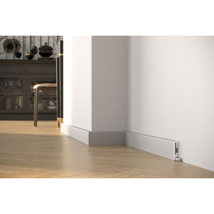 Listwa przypodłogowa DuroFit szara PF080G