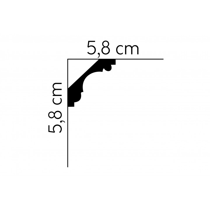 Listwa sufitowa ProFoam MDA005
